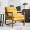 Single Sofa Chair with Extra-Thick Padded Backrest and Seat Cushion